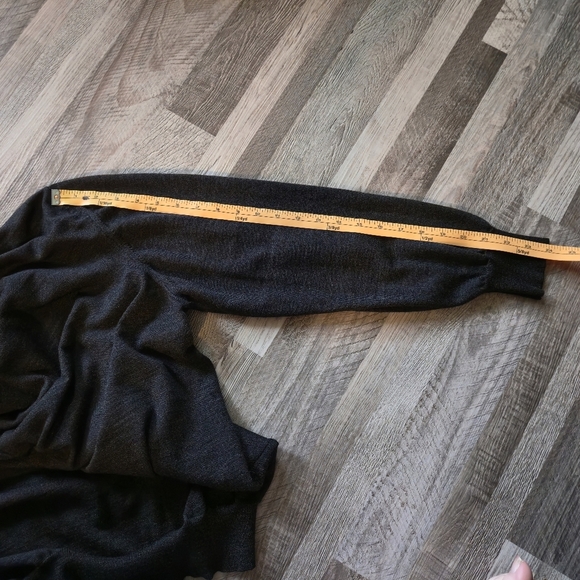 Cambridge Extra Fine Merino Wool V-Neck Sweater Elbow Patches XXXL - Picture 8 of 8